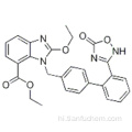 1H-BenziMidazole-7-carboxylic acid, 1 - [[2 ’- (2,5-डायहाइड्रो-5-ऑक्सो-1,2,4-oxadiazol-3-yl) [1,1&#39;-bhenhenyl] -4- yl] मिथाइल] -2-एथोक्सी-, एथिल एस्टर कैस 1403474-70-3